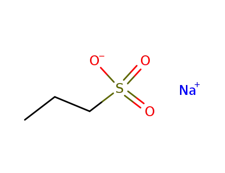 Molecular Structure of 14533-63-2 (Sodium 1-propanesulfonate)