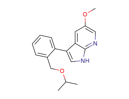 3-(2-(isopropoxymethyl)phenyl)-5-methoxy-1H-pyrrolo[2,3-b]pyridine