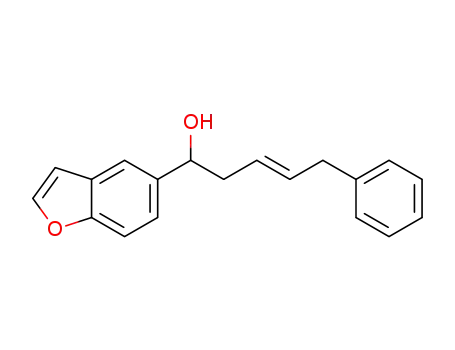 (E)-1-(benzofuran-5-yl)-5-phenylpent-3-en-1-ol
