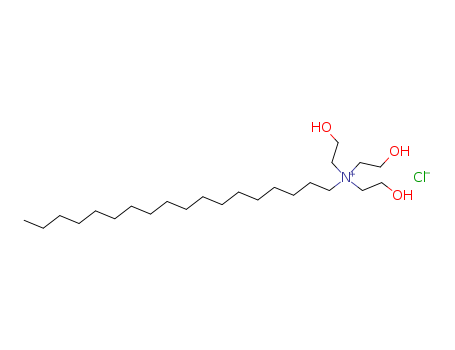 35239-12-4,QUATERNIUM-16,1-Octadecanaminium,N,N,N-tris(2-hydroxyethyl)-, chloride (9CI); Tris(2-hydroxyethyl)octadecylammoniumchloride (6CI,7CI); Quaternium 16; Tris(2-hydroxyethyl)(stearyl)ammoniumchloride