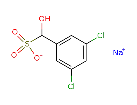 (3,5-dichloro-phenyl)-hydroxy-methanesulfonic acid ; sodium-salt