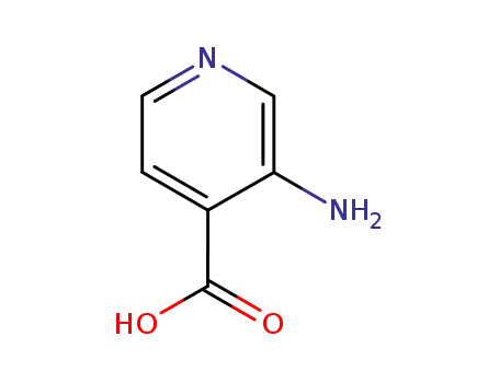 Molecular Structure of 7579-20-6 (3-Aminoisonicotinic acid)