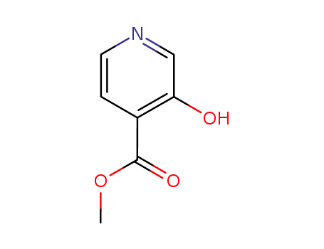 Molecular Structure of 10128-72-0 (METHYL 3-HYDROXYISONICOTINATE)