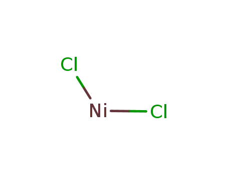Molecular Structure of 7718-54-9 (Nickel chloride)