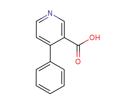 Molecular Structure of 103863-14-5 (4-PHENYLNICOTINIC ACID)