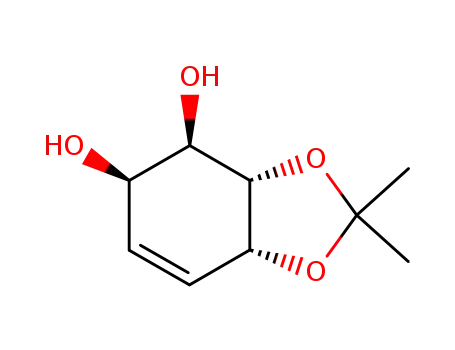 [3aS-(3aalpha,4alpha,5alpha,7aalpha)]-3a,4,5,7a-Tetrahydro-2,2-dimethyl-1,3-benzodioxole-4,5-diol