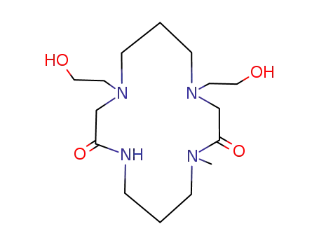 4,8-Bis-(2-hydroxy-ethyl)-1-methyl-1,4,8,11-tetraaza-cyclotetradecane-2,10-dione