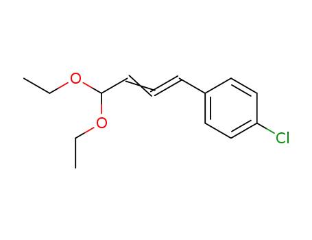 1-chloro-4-(4,4-diethoxybuta-1,2-dien-1-yl)benzene