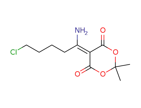 5-(1-Amino-5-chloro-pentylidene)-2,2-dimethyl-[1,3]dioxane-4,6-dione