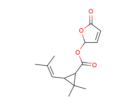 2,2-Dimethyl-3-(2-methyl-propenyl)-cyclopropanecarboxylic acid 5-oxo-2,5-dihydro-furan-2-yl ester
