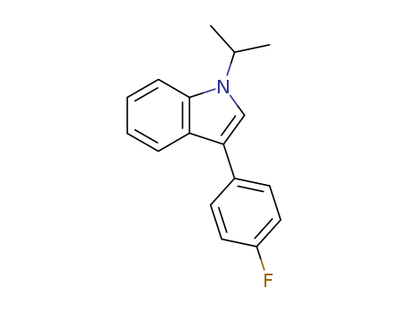 3-(4-Fluorophenyl)-1-isopropyl-1H-indole(93957-49-4)