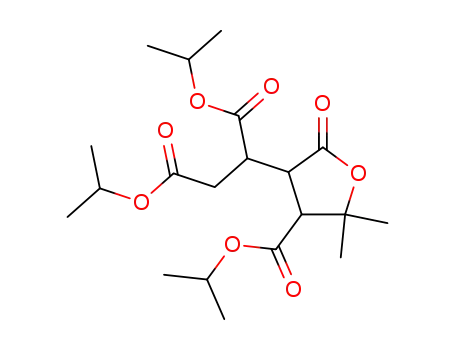 2,2-dimethyl-4-(1,2-dicarboxyethyl)-5-oxo-tetrahydrofuran-4-carboxylic acid triisopropyl ester