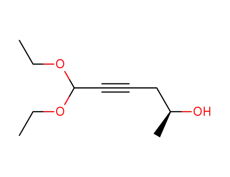 (+)-6,6-diethoxy-4-hexyn-2-ol