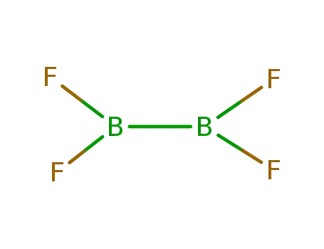 Molecular Structure of 13965-73-6 (difluoroboranyl-difluoro-borane)