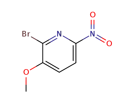 Molecular Structure of 76066-07-4 (2-Bromo-3-methoxy-6-nitropyridine)