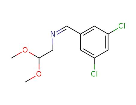 [1-(3,5-Dichloro-phenyl)-meth-(Z)-ylidene]-(2,2-dimethoxy-ethyl)-amine