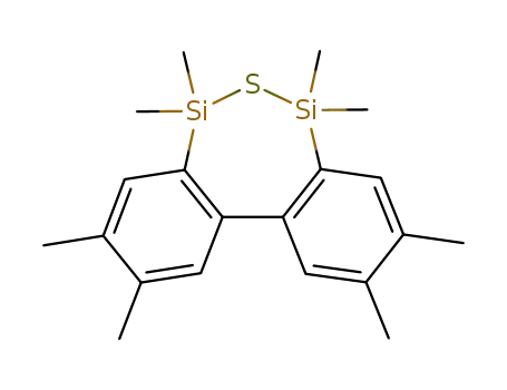 dibenzo-1,3-disila-2-thiacycloheptadiene