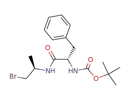 (S)-1-bromo-2-((S)-tert-butoxycarbonylphenylalanylamino)propane