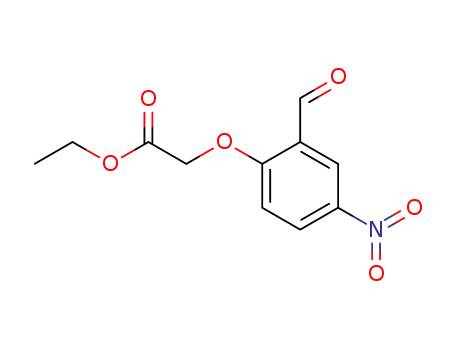 2-formyl-4-nitrophenoxyacetic acid ethyl ester
