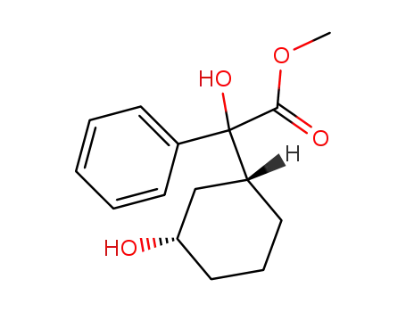 Hydroxy-((1R,3S)-3-hydroxy-cyclohexyl)-phenyl-acetic acid methyl ester