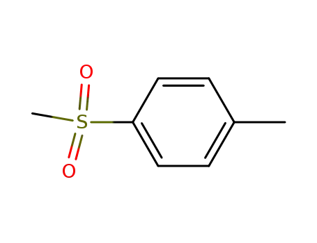 Molecular Structure of 3185-99-7 (1-Methyl-4-(methylsulfonyl)-benzene)