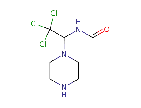 N-(2,2,2-trichloro-1-piperazin-1-yl-ethyl)-formamide