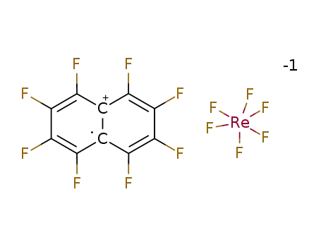 octafluoronaphthalene hexafluororhenate(V)