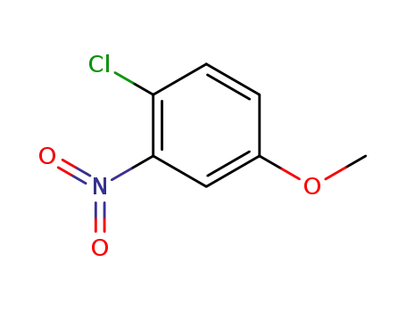 Molecular Structure of 10298-80-3 (4-Chloro-3-nitroanisole)