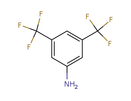 Molecular Structure of 328-74-5 (3,5-Bis(trifluoromethyl)aniline)