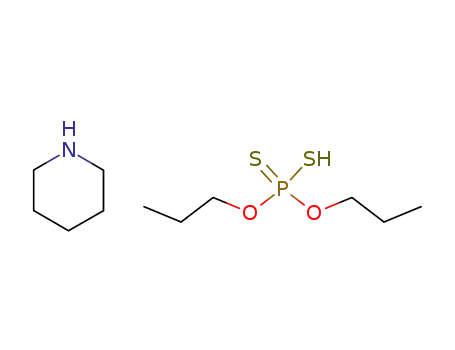piperidinium O,O'-di-propylphosphorodithioate