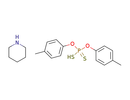 piperidinium O,O'-di-p-tolylphosphorodithioate