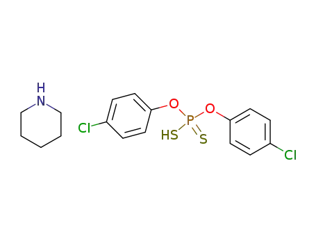piperidinium O,O'-di-4-chorobenzenephosphorodithioate