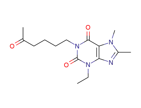 3-Ethyl-7,8-dimethyl-1-(5-oxo-hexyl)-3,7-dihydro-purine-2,6-dione