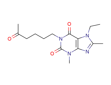 7-Ethyl-3,8-dimethyl-1-(5-oxo-hexyl)-3,7-dihydro-purine-2,6-dione