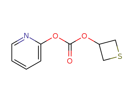 Carbonic acid pyridin-2-yl ester thietan-3-yl ester