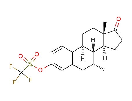 7α-methyl-3-trifluoromethanesylfonyloxyestra-1,3,5(10)-trien-17-one