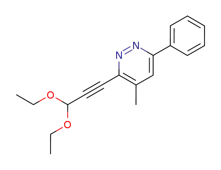 3-(3,3-diethoxy-1-propynyl)-4-methyl-6-phenylpyridazine