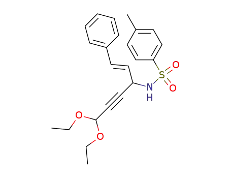 (E)-N-(4,4'-diethoxy-1-styrylbut-2-ynyl)-4-toluenesulfonamide