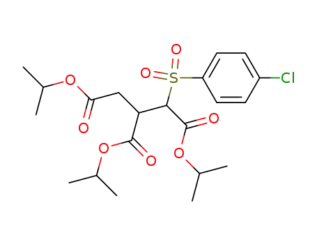 2-(4-Chloro-benzenesulfonyl)-3-isopropoxycarbonyl-pentanedioic acid diisopropyl ester