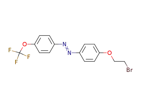 [4-(2-Bromo-ethoxy)-phenyl]-(4-trifluoromethoxy-phenyl)-diazene