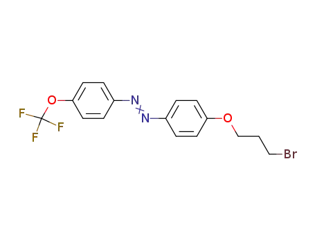 [4-(3-Bromo-propoxy)-phenyl]-(4-trifluoromethoxy-phenyl)-diazene