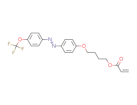 Acrylic acid 4-[4-(4-trifluoromethoxy-phenylazo)-phenoxy]-butyl ester