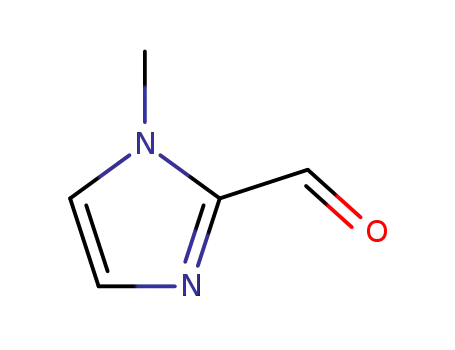 Molecular Structure of 13750-81-7 (1-Methyl-2-imidazolecarboxaldehyde)