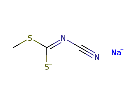 sodium methyl N-cyanodithioiminocarbonate