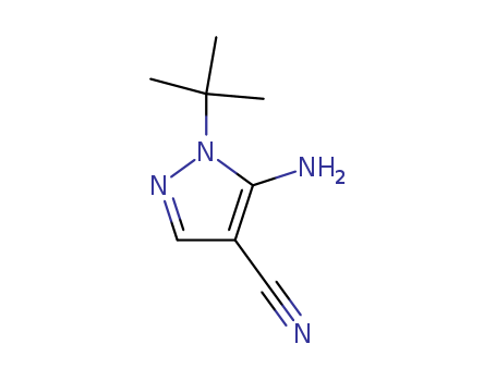 5-AMINO-1-(T-BUTYL)PYRAZOLE-4-CARBONITRILE