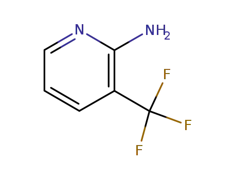 Molecular Structure of 183610-70-0 (2-Amino-3-(trifluoromethyl)pyridine)