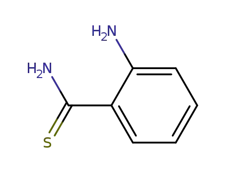 Molecular Structure of 2454-39-9 (2-AMINO-THIOBENZAMIDE)