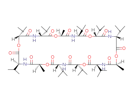 Molecular Structure of 2001-95-8 (Valinomycin)