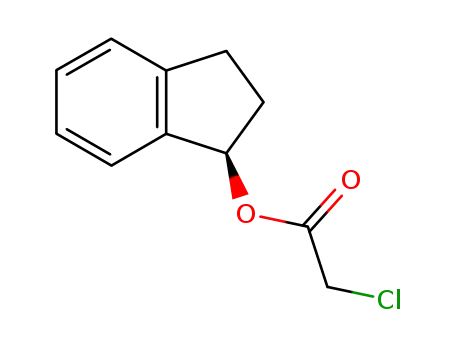 Chloro-acetic acid (R)-indan-1-yl ester