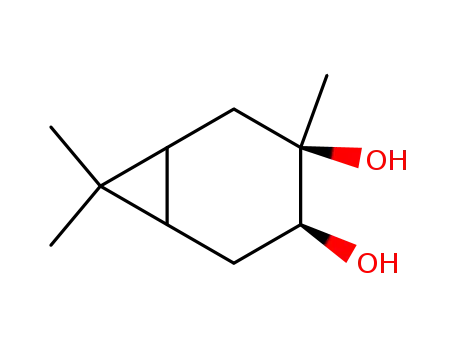 cis-3,7,7-trimethylbicyclo[4.1.0]heptane-3,4-diol